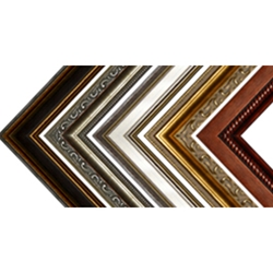 Solid Pine Wood Picture Frame KITS. 1-3/8" Profile. Conservation Grade Archival Frame Materials.