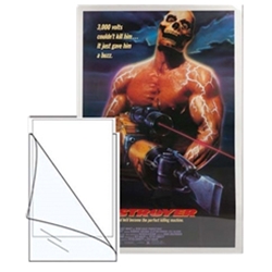 Print & Poster POLYESTER 'L-SLEEVES' 2 adjacent sealed sides.