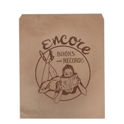 Custom Printed Record Store Paper Bags