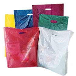 High Density Plastic Merchandise Carry-out Bags