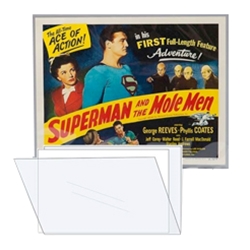 Print & Poster POLYESTER 'FOLDER' SLEEVES Sealed on one long edge.