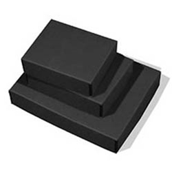Archival Poster Storage Boxes - Black